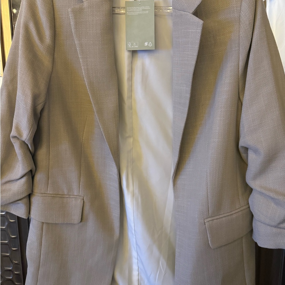 H&M Women's Classic Gray Suit Jacket